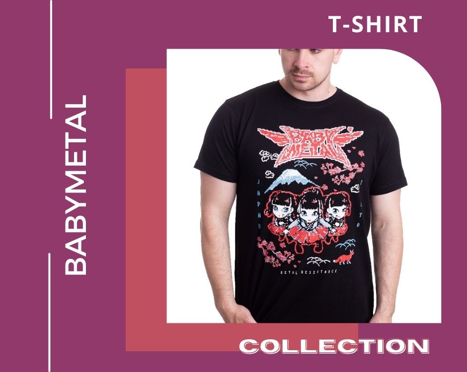 no edit BABYMETAL t shirt - Babymetal Shop