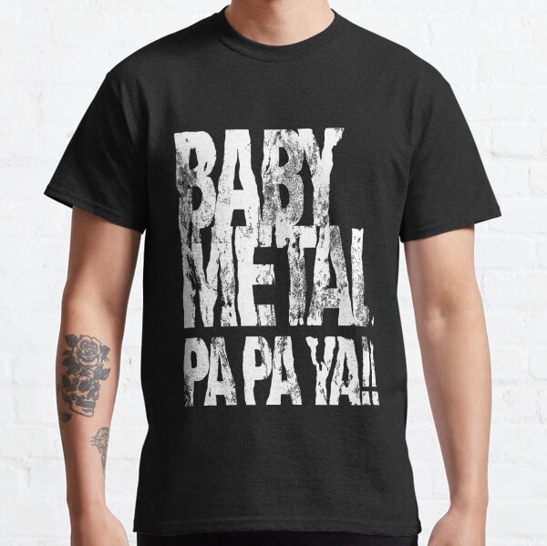 PapaYa Classic T-Shirt RB2709 product Offical babymetal Merch