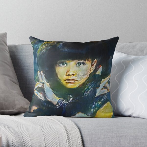 Yui-Metal Iconic Pose Babymetal Painting Digital Fan Art Throw Pillow RB2709 product Offical babymetal Merch
