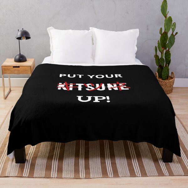 Babymetal Put Your Kitsune Up Tank Top Throw Blanket RB2709 product Offical babymetal Merch